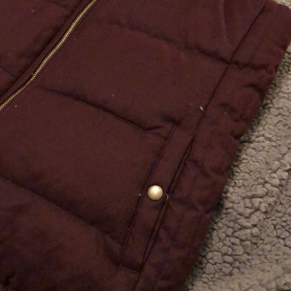 Old Navy Maroon Vest - Picture 2 of 4